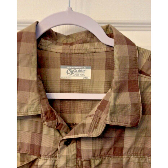 CLEARANCE Gander Mountain Guide Series Shirt SZ 2XL Sport Fishing Hunting - Picture 3 of 5